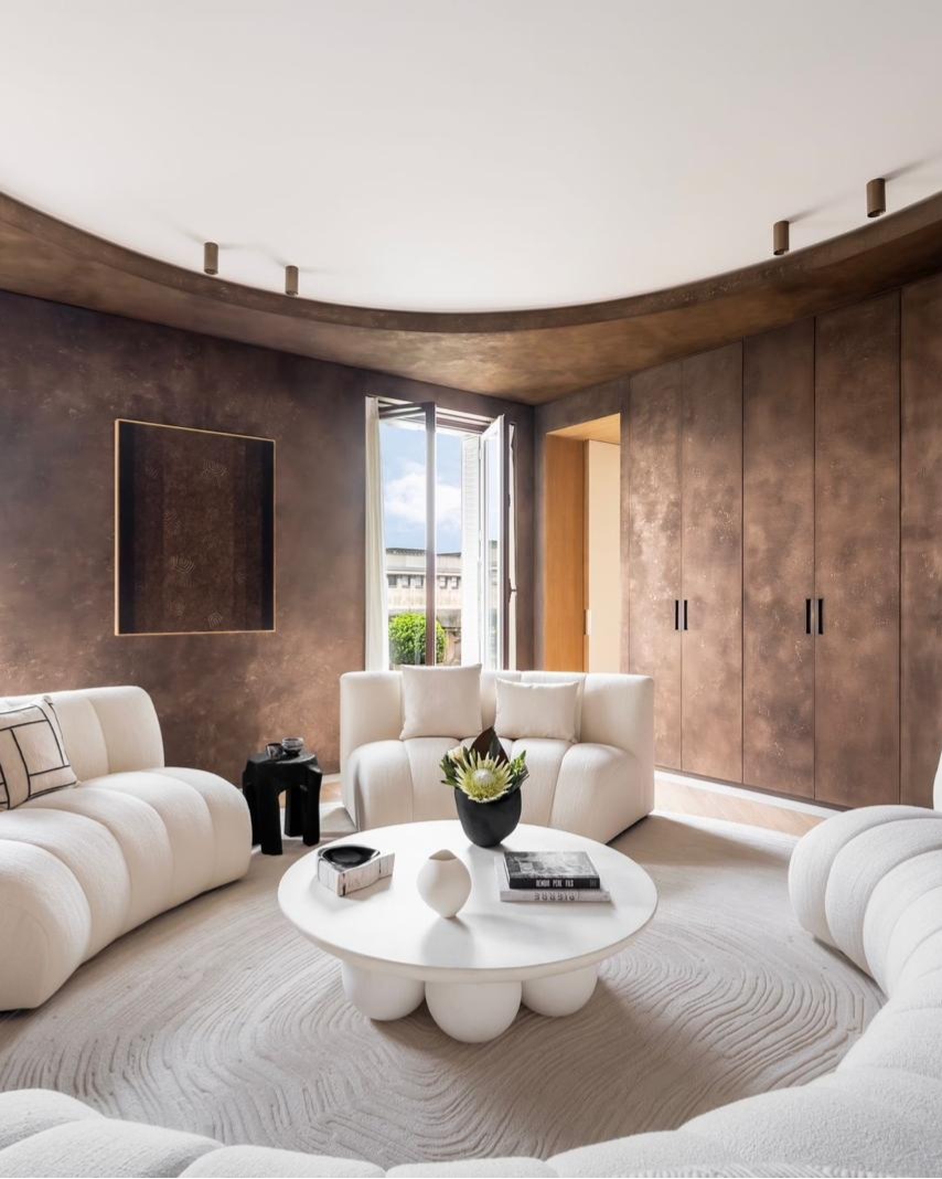 Salon haussmannien du showroom