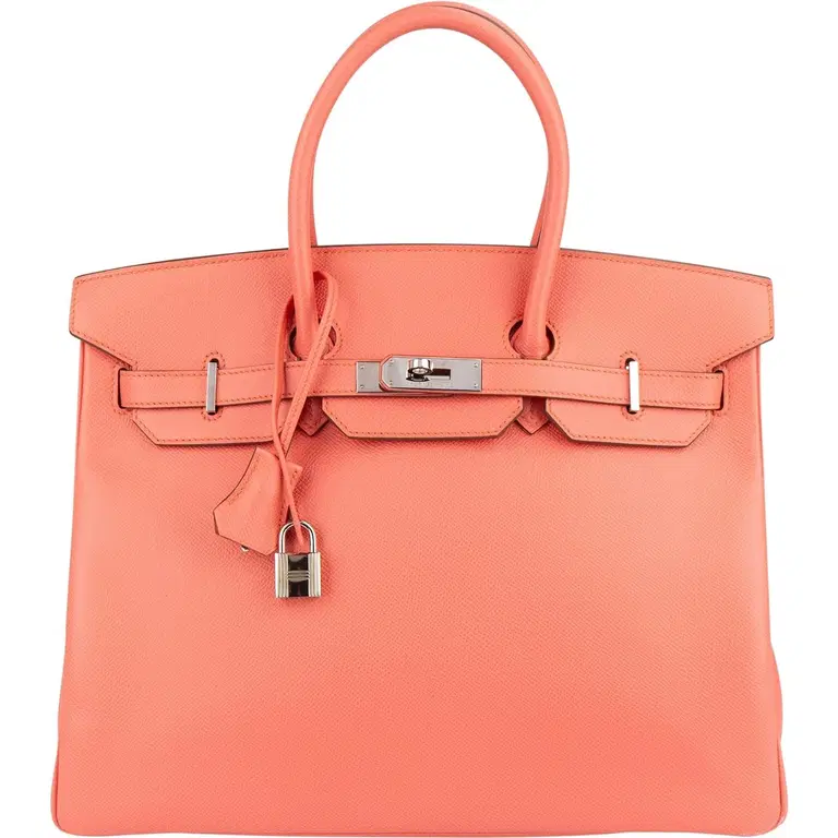 Hermès Birkin 35 Rose Epsom 2013