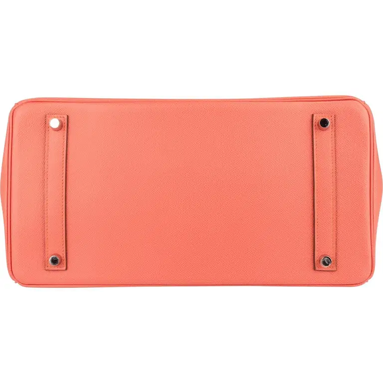 Birkin 35 Rose vue dessous