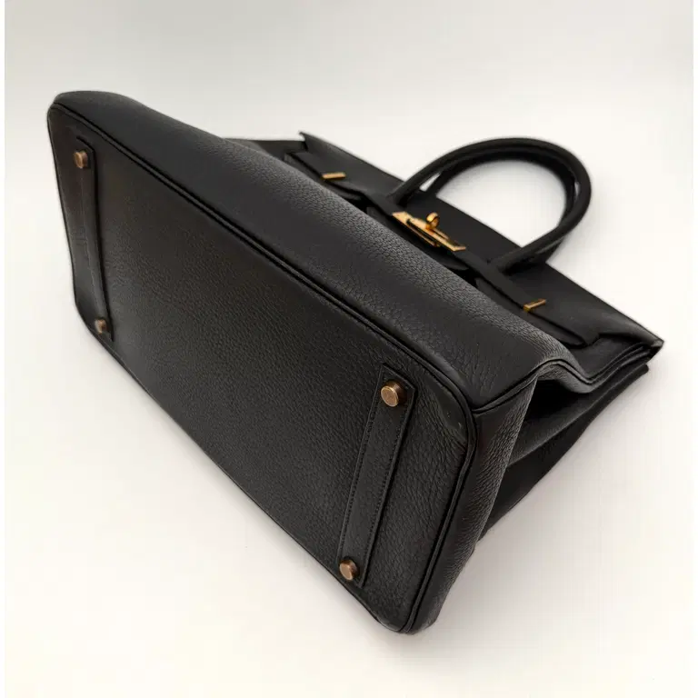 Birkin 35 Noir vue côté droit