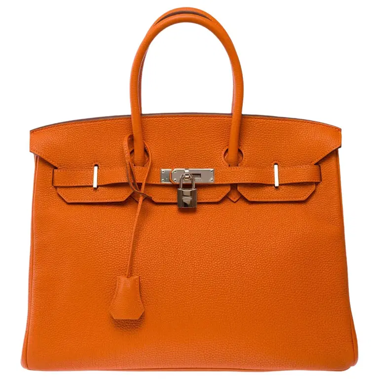 Hermès Birkin 35 Orange Togo 2008