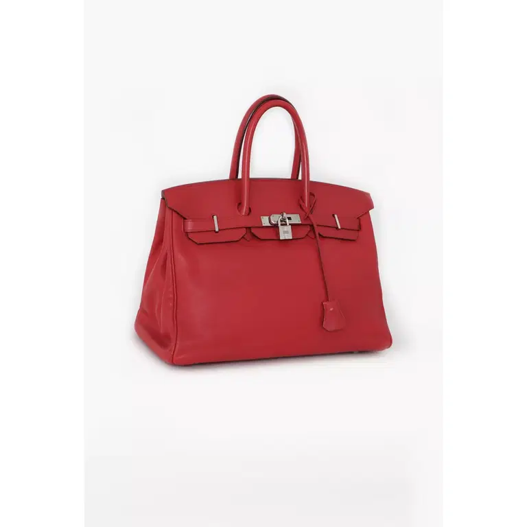 Birkin 35 Rouge seconde vue de face