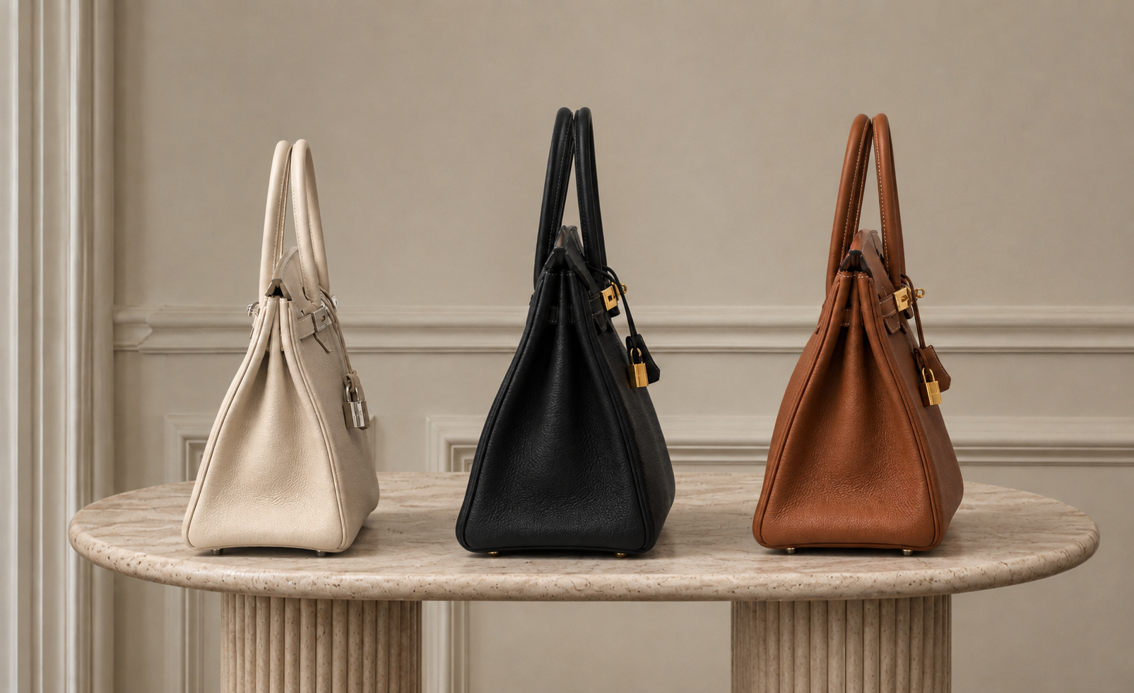 Sélection de sacs de luxe